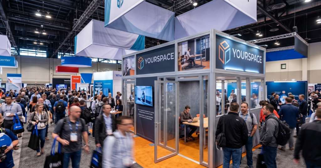 YS pod on convention floor