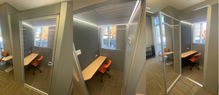 Indiana Tech Library Study Pods
