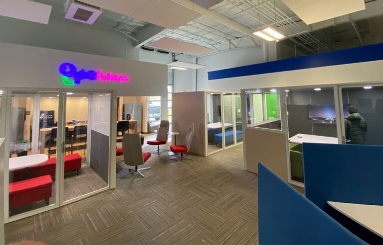 Bright educational pods