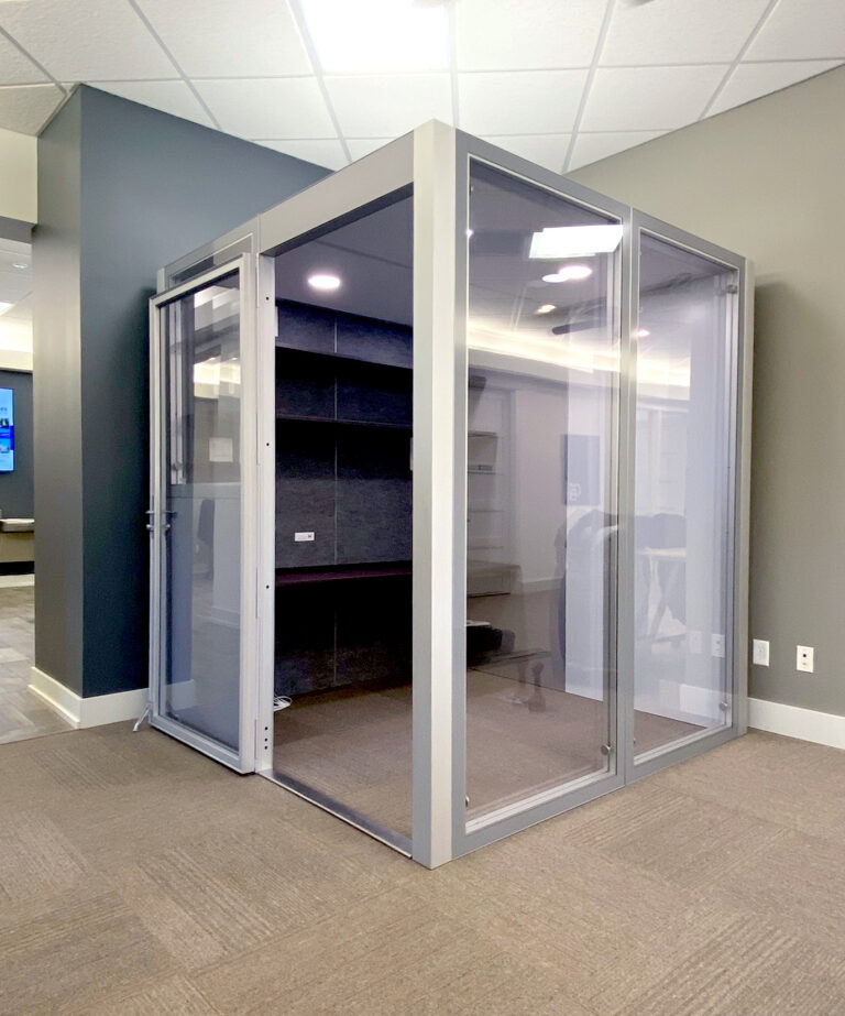 Tony Didier finished office pod