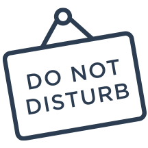 do not disturb icon